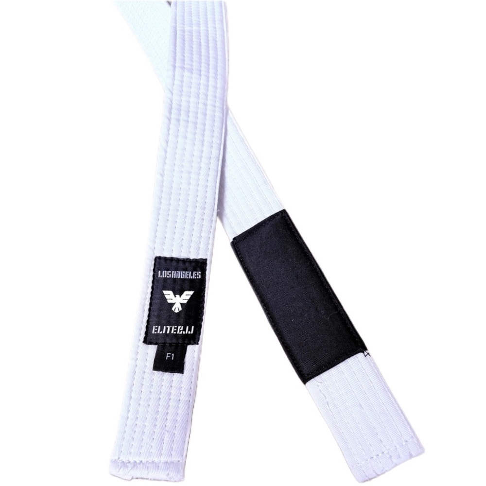 Bundle of 2 Elite BJJ Martial Arts White Belts